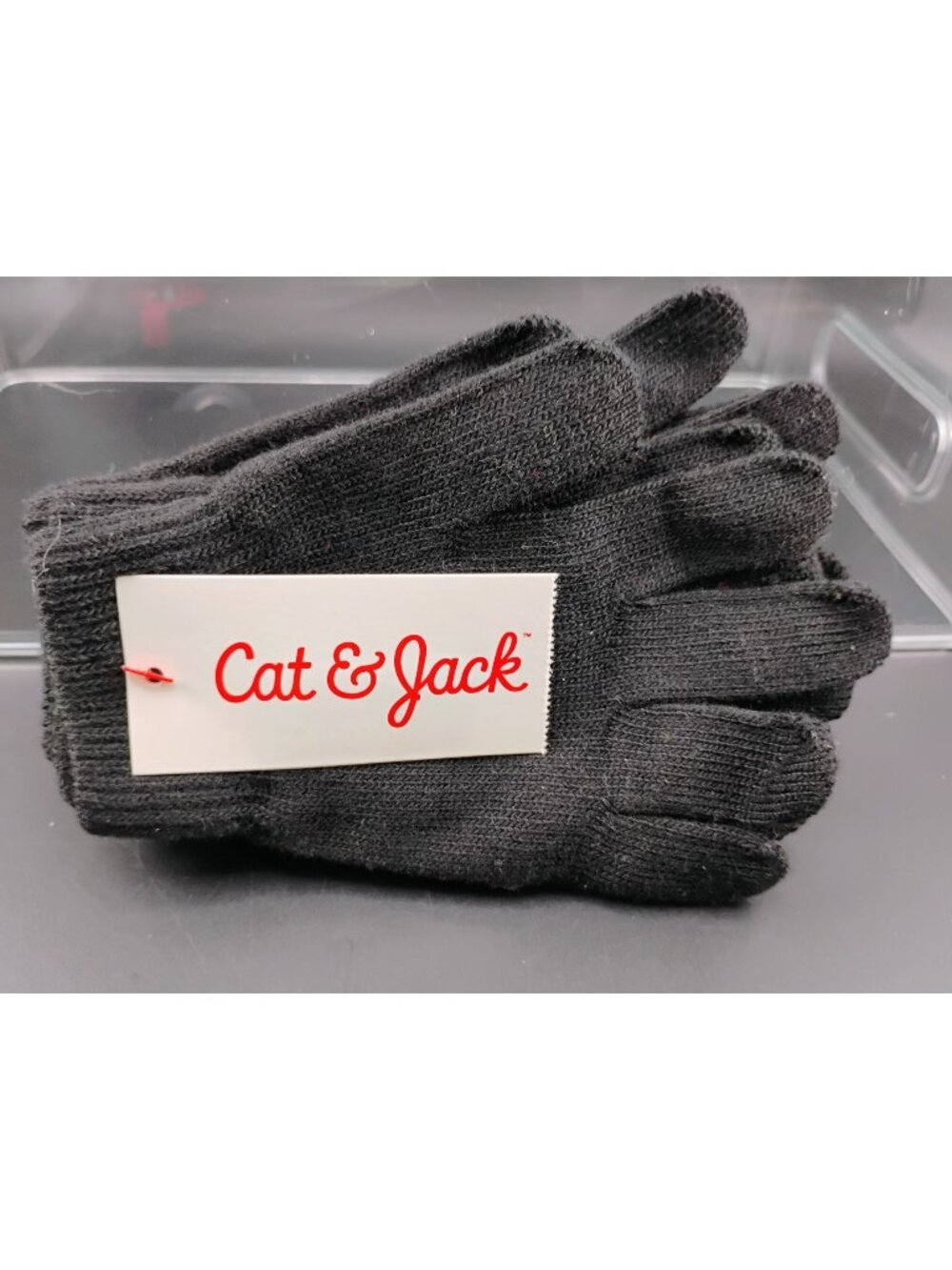 Cat & Jack Thermal Knit Stretch Gloves Set
